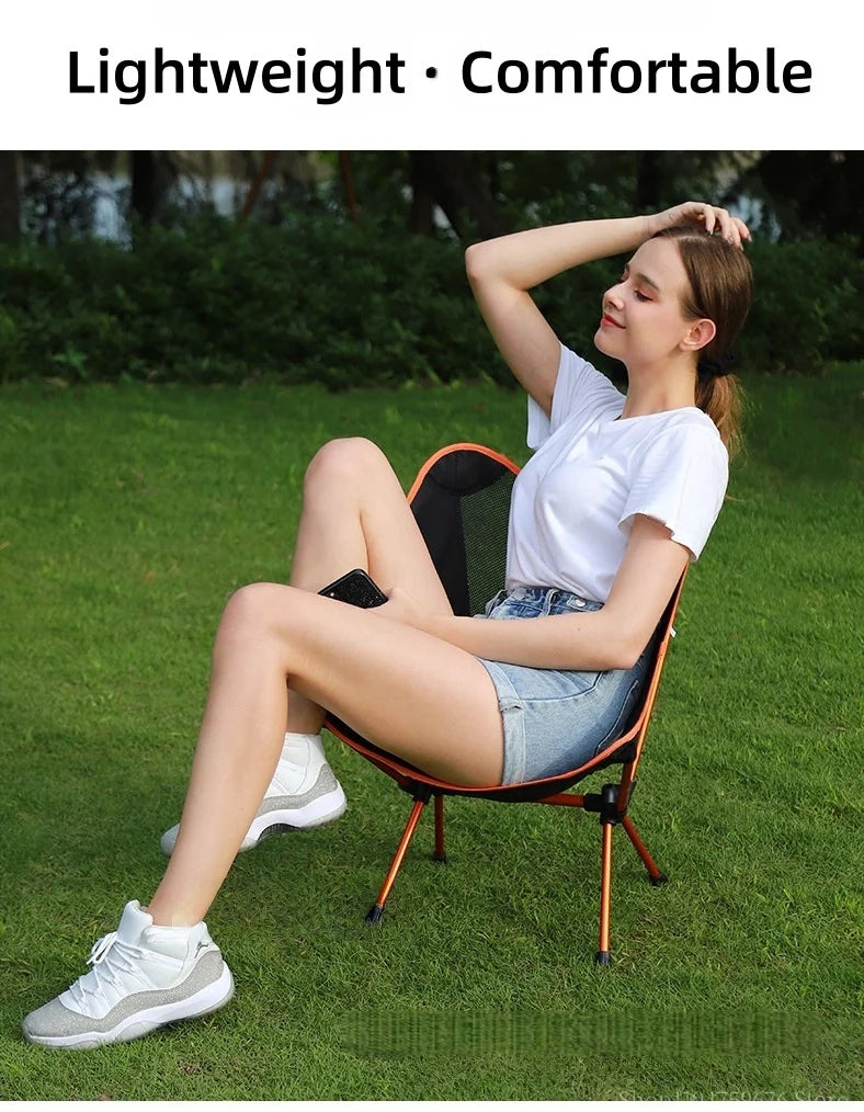 Outdoor moon chair