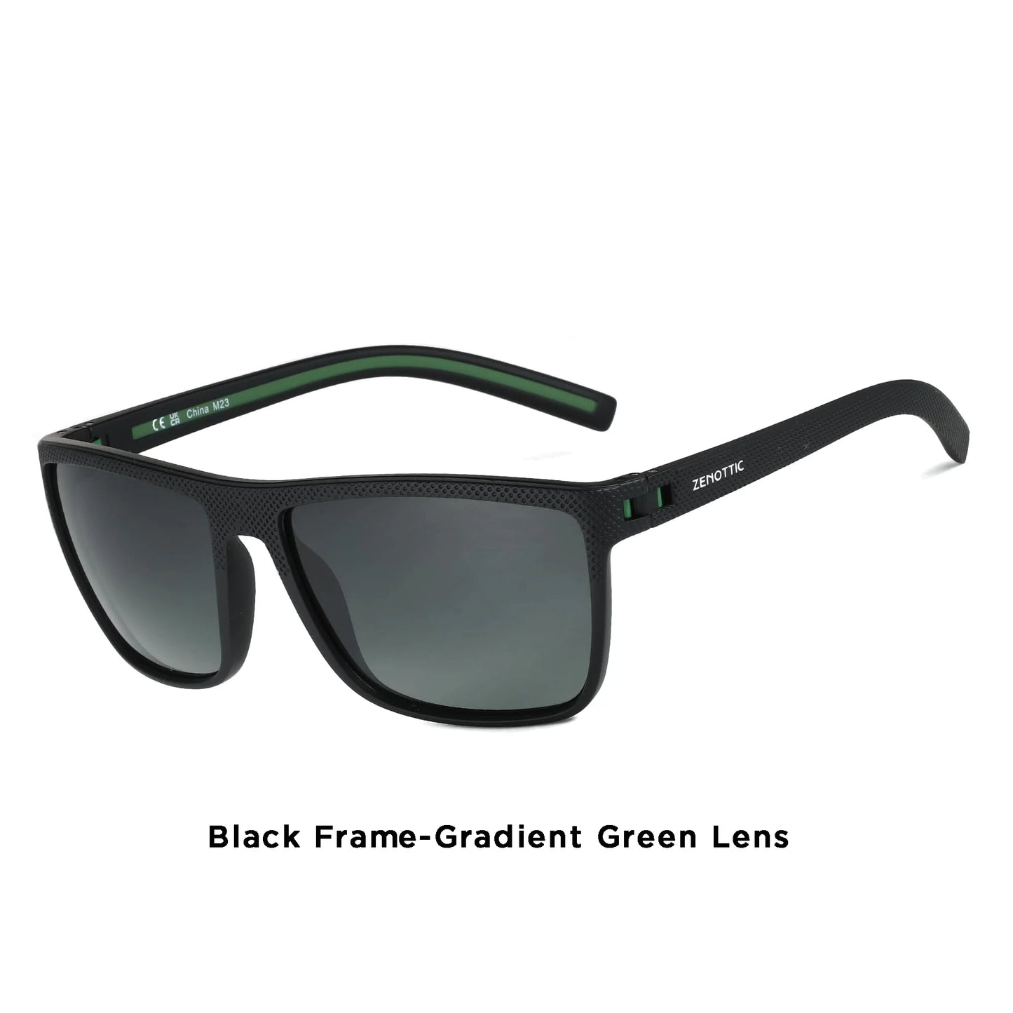 ZENOTTIC Polarized Sunglasses – Men’s Lightweight TR90 Frame, UV400 Protection, Square