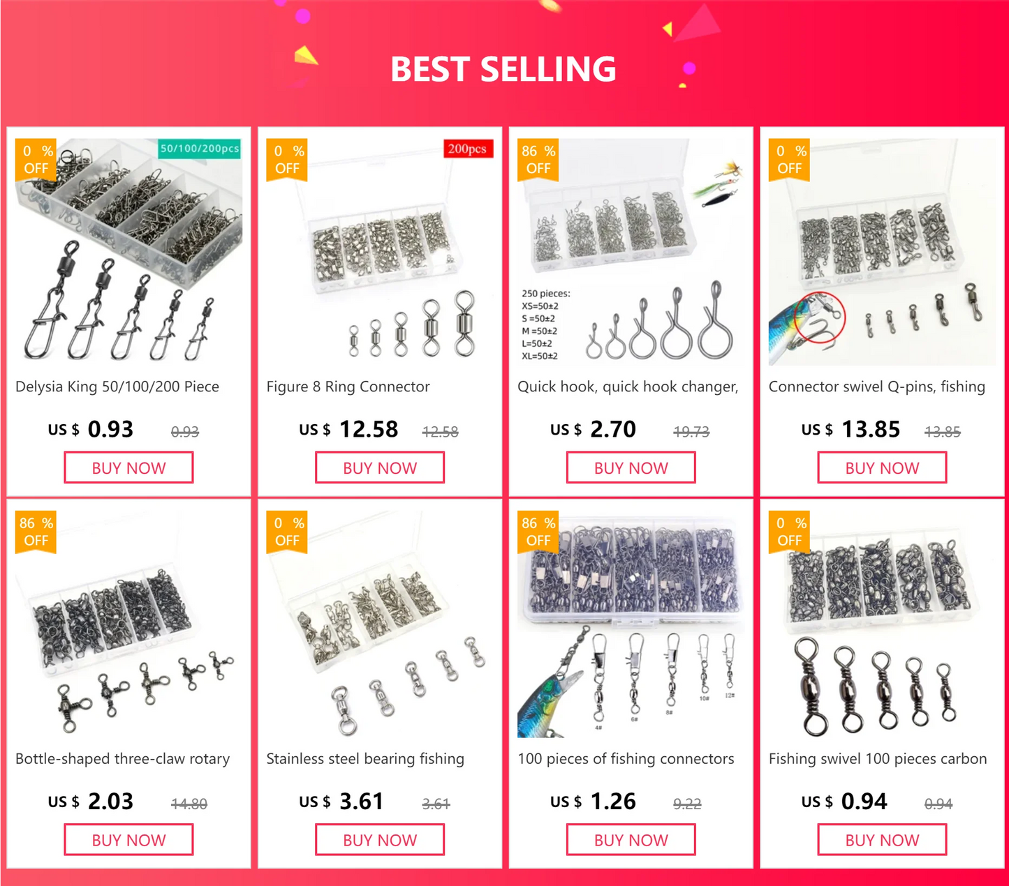 Delysia king  Hooks, Fishing Rods and Plastic Bait Hangers