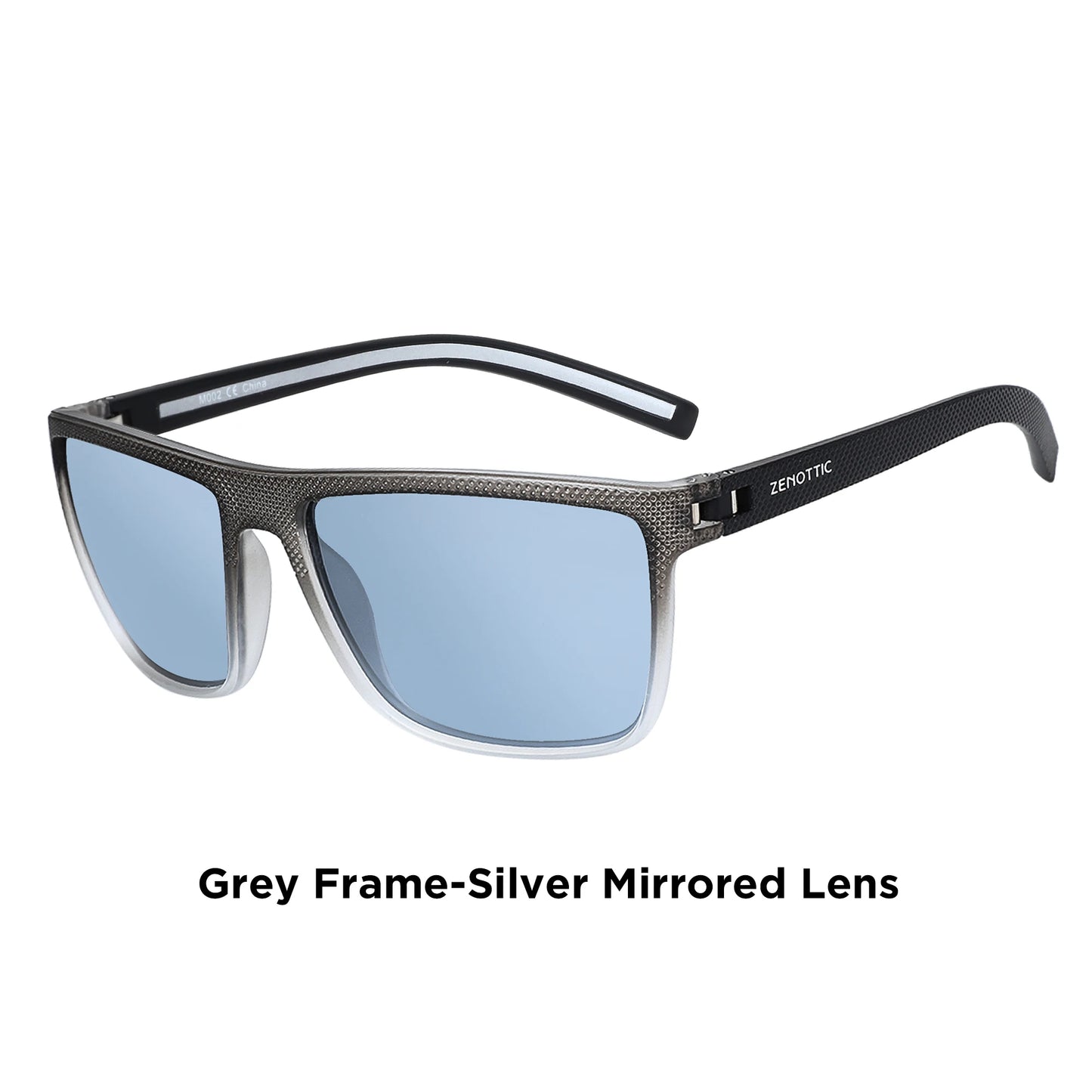 ZENOTTIC Polarized Sunglasses – Men’s Lightweight TR90 Frame, UV400 Protection, Square
