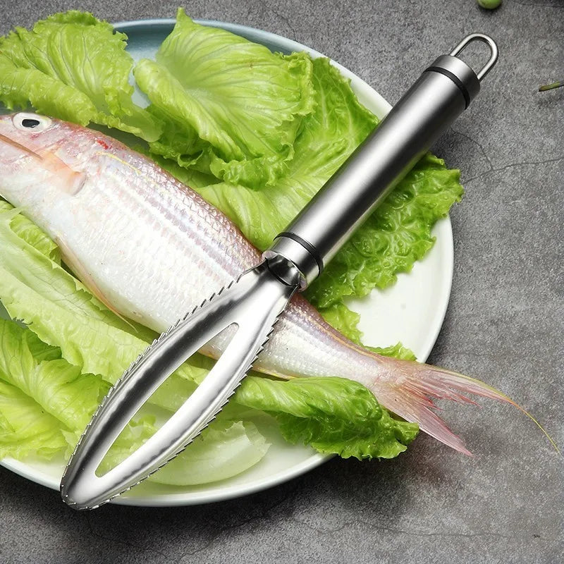 Stainless Steel Fish Scale Remover