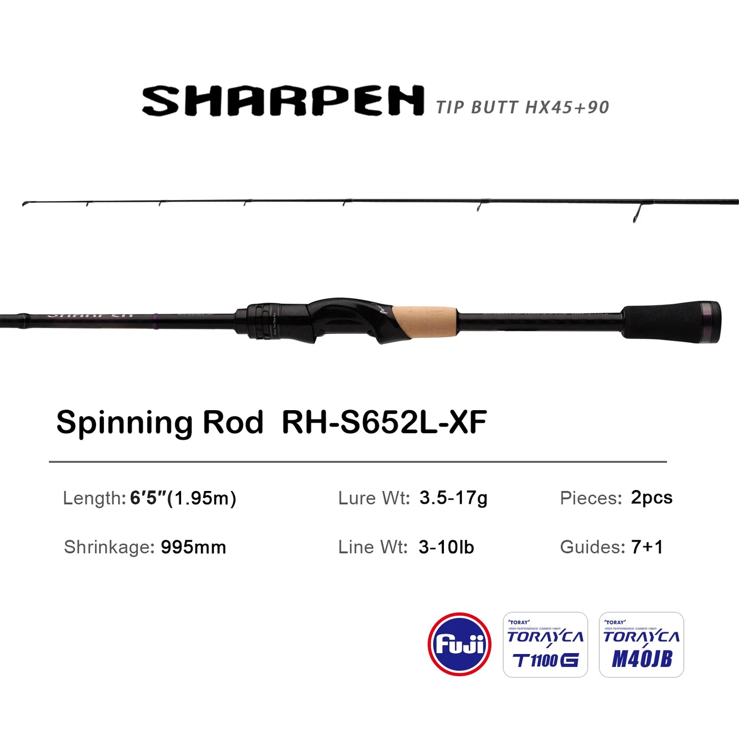 Soft Lure Spinning Rod