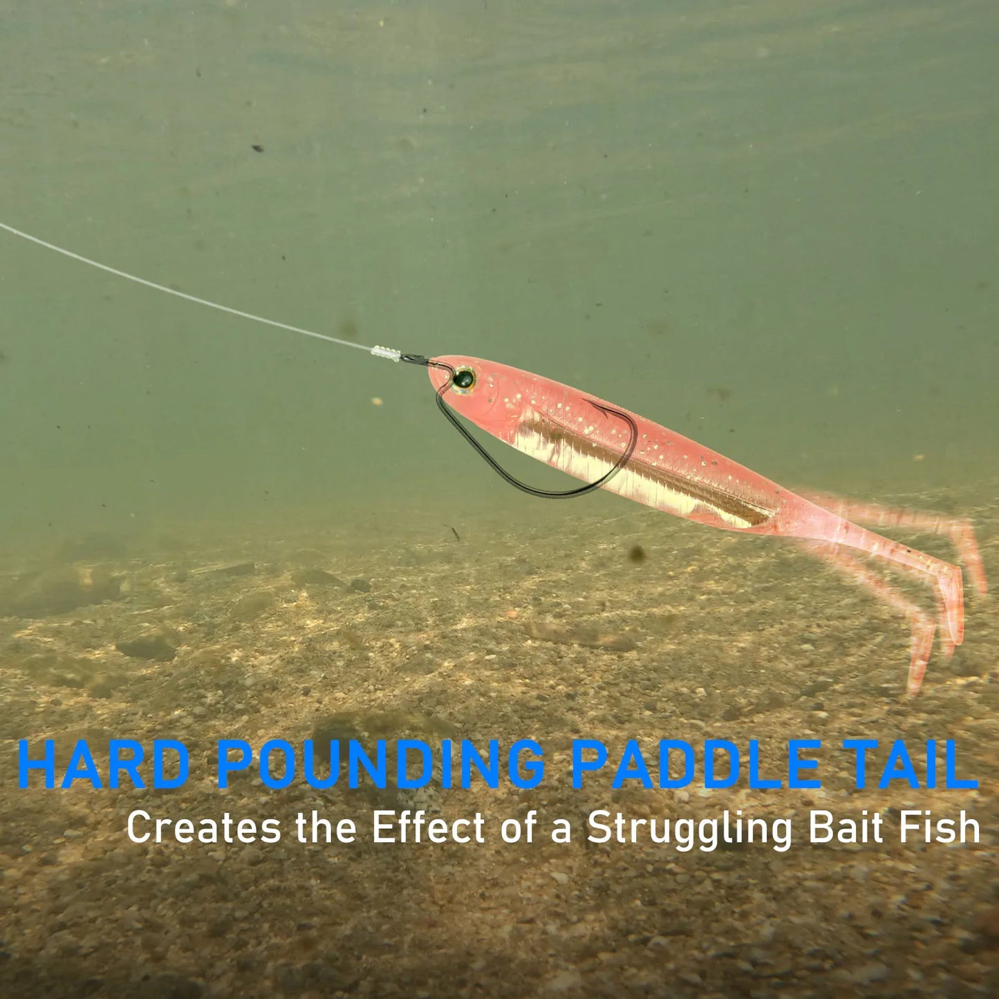 Soft Plastic Fishing Lures Paddle Tail Swimbaits