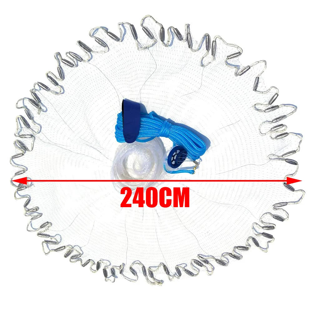 Casting Net 4ft 6ft 8ft Radius