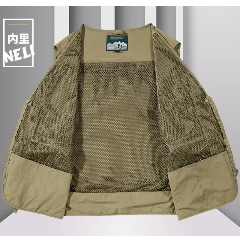 Multipocket Quick Dry Mesh Fishing Vests