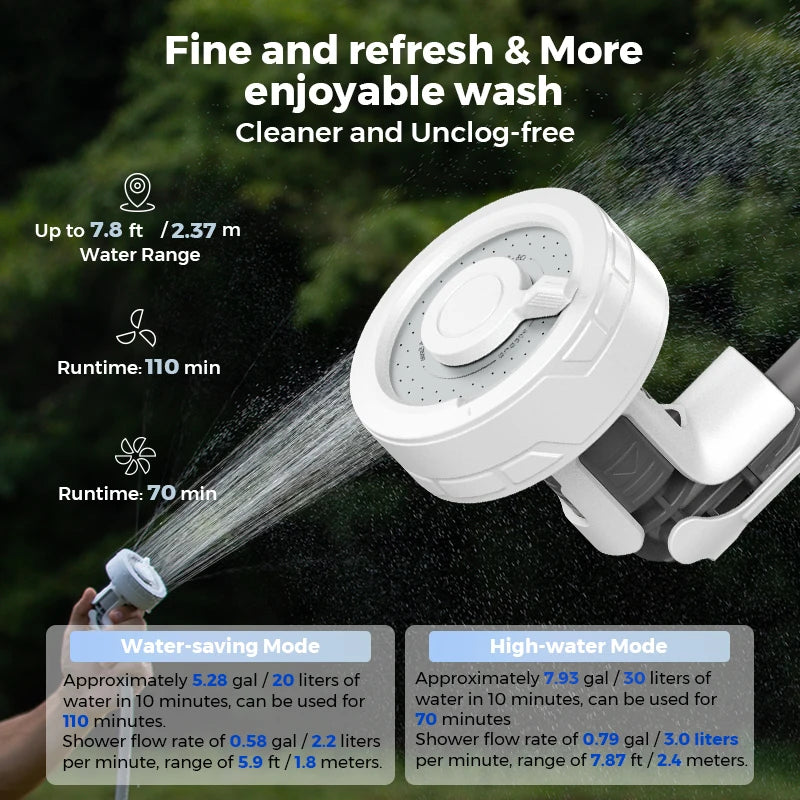 Portable Outdoor Camping Shower