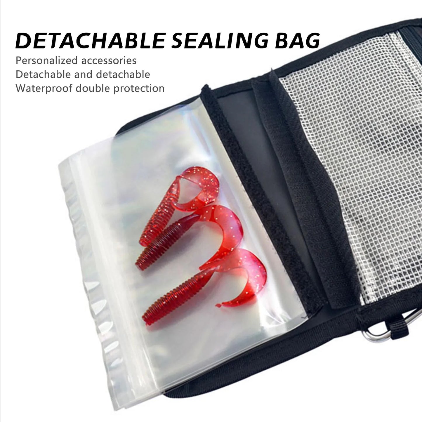 Soft Bait Organizer Fishing Tackle Bag