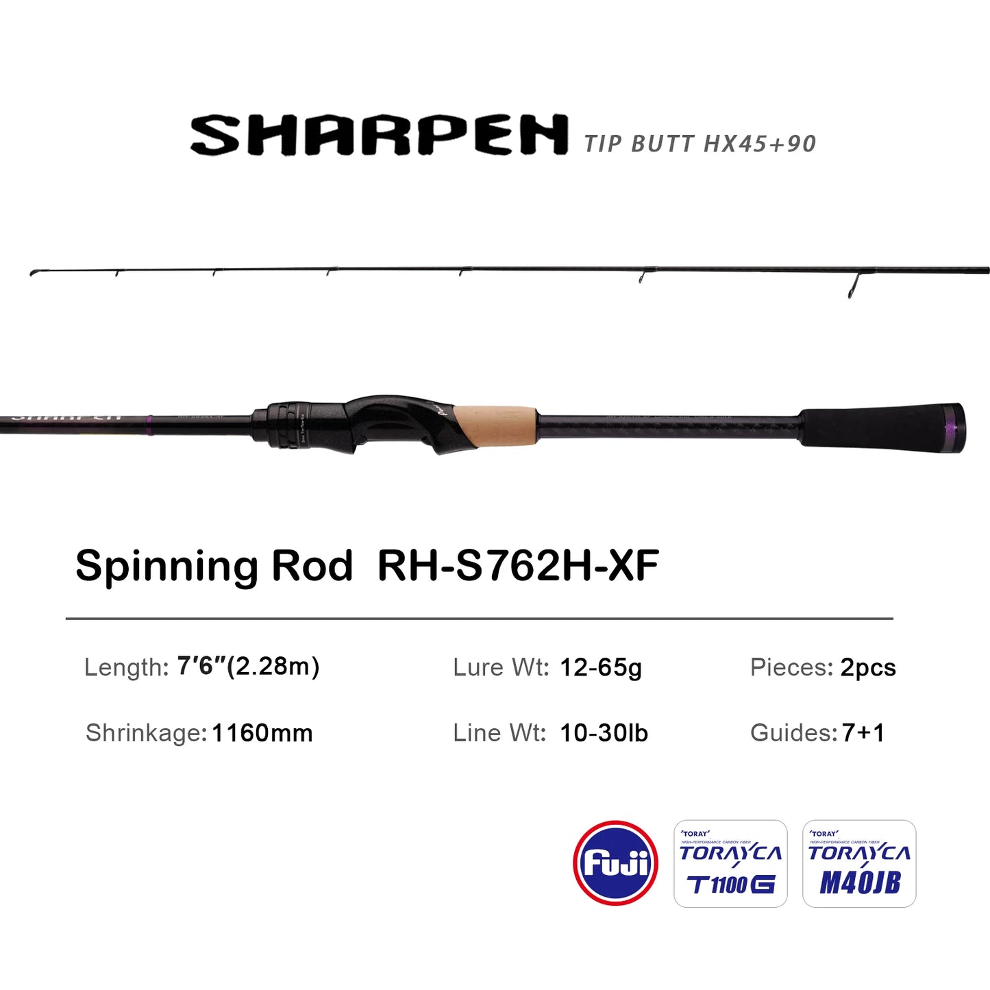 Soft Lure Spinning Rod
