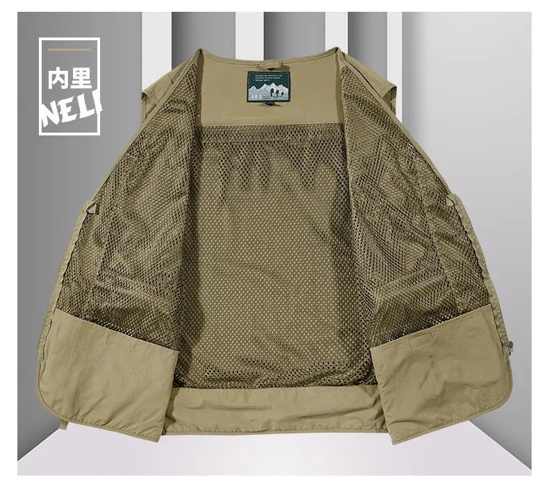 Multipocket Quick Dry Mesh Fishing Vests