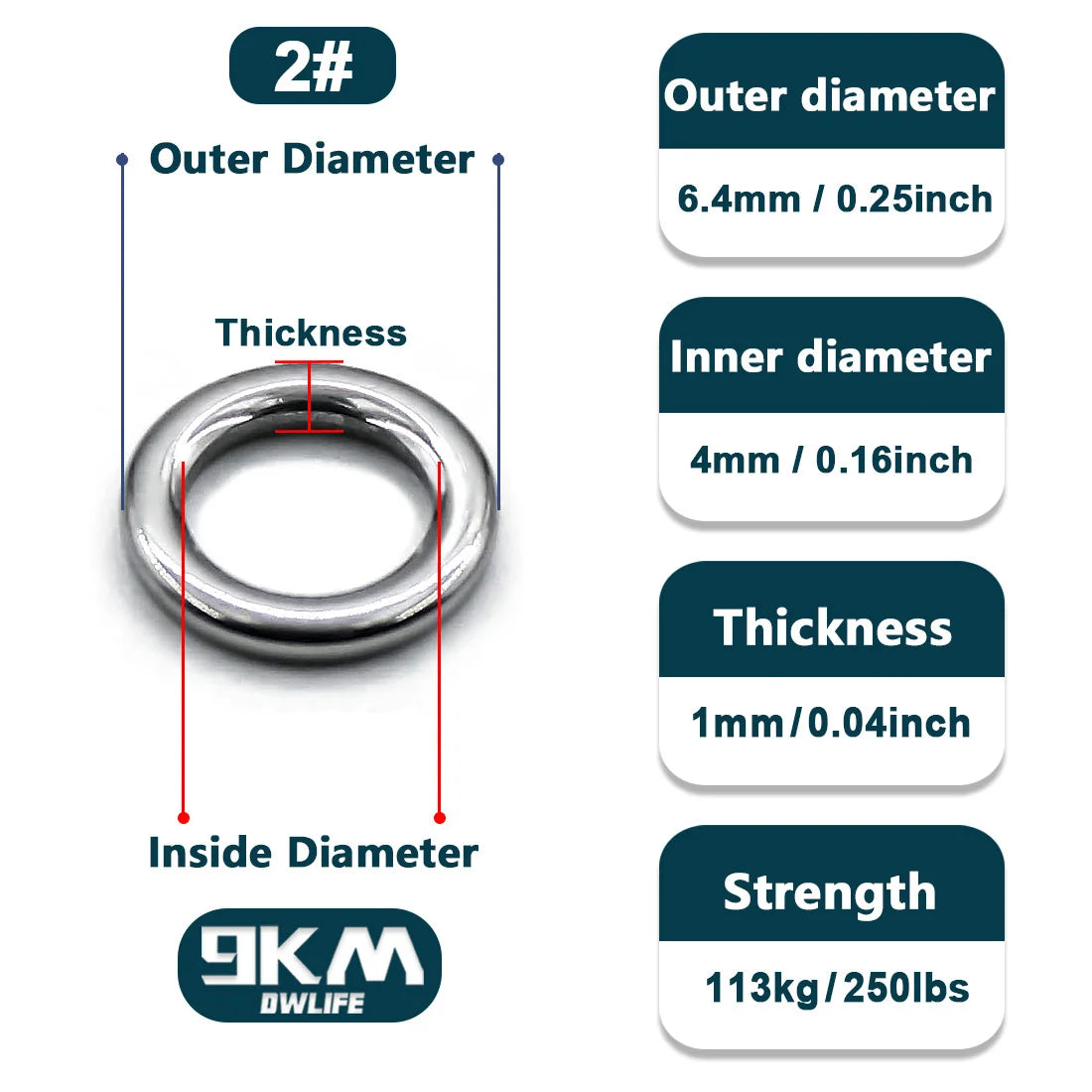 9KM Fishing Ring