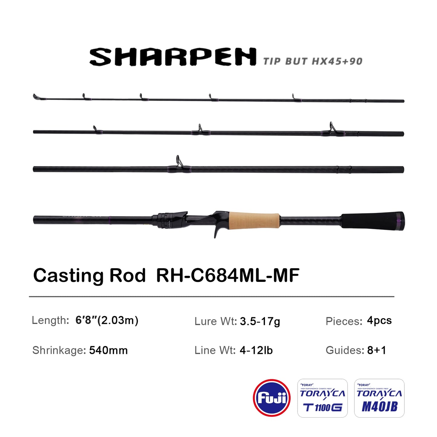 Soft Lure Spinning Rod