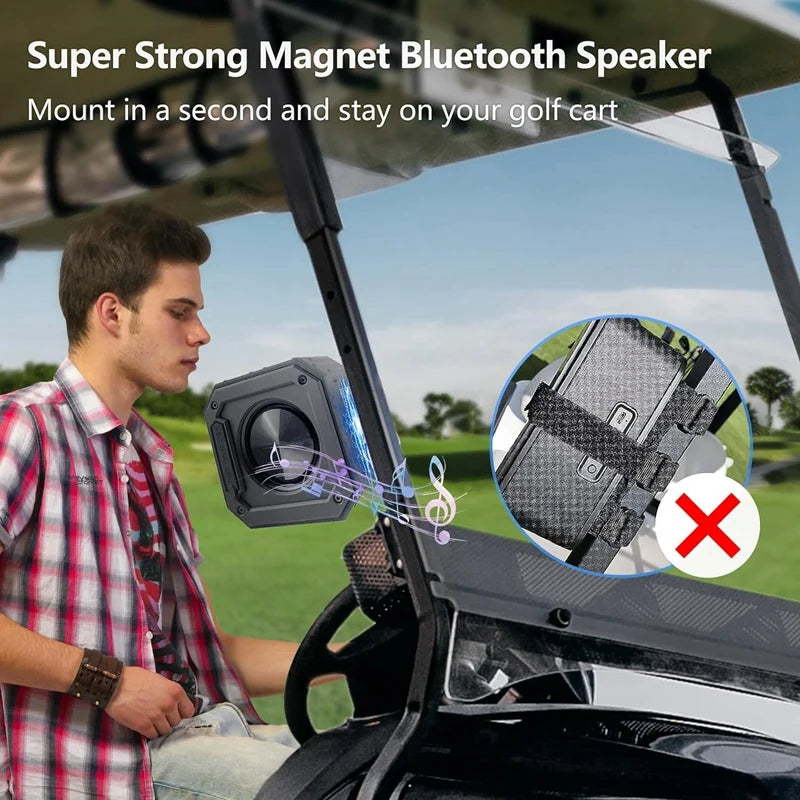 Portable Magnetic Bluetooth Speaker