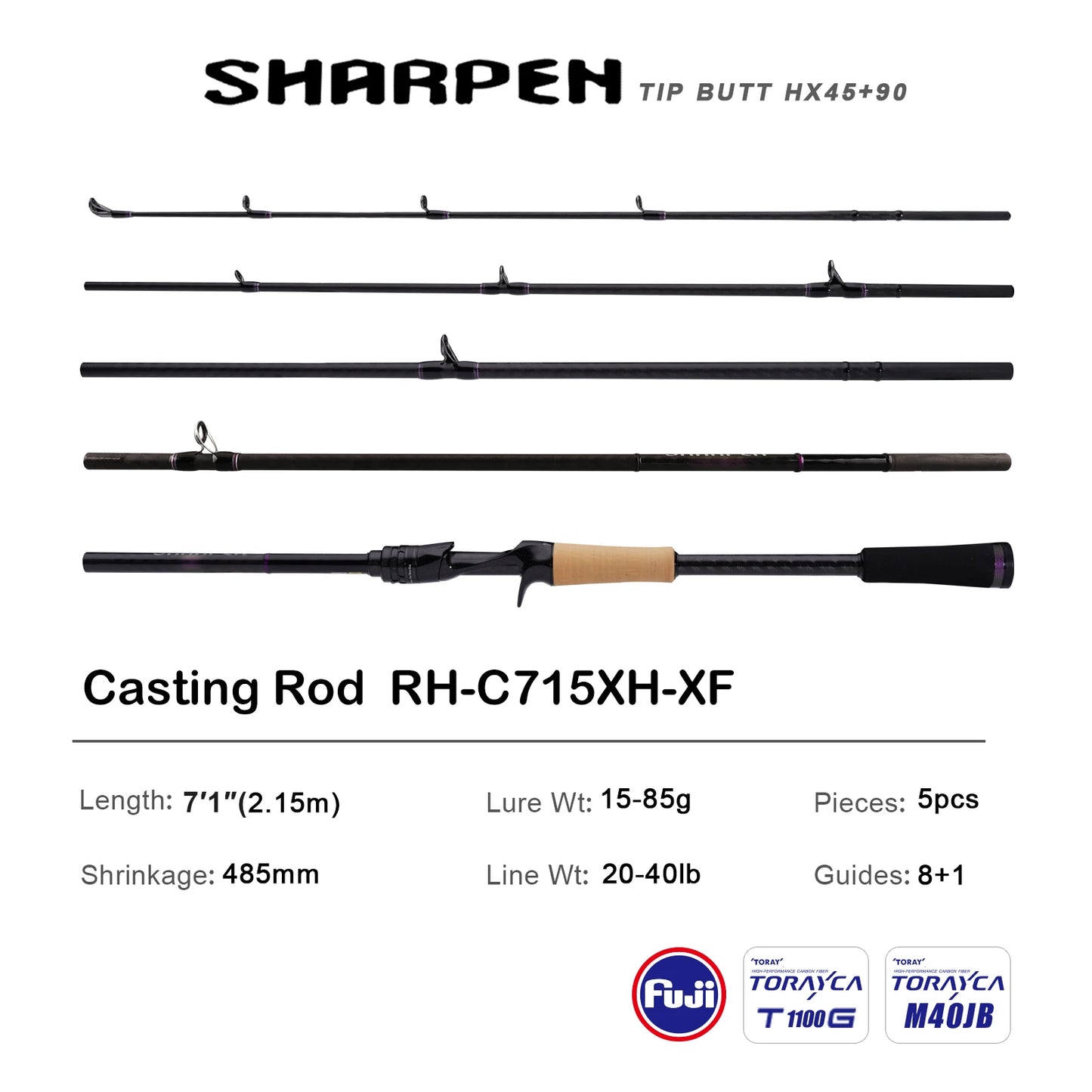 Soft Lure Spinning Rod