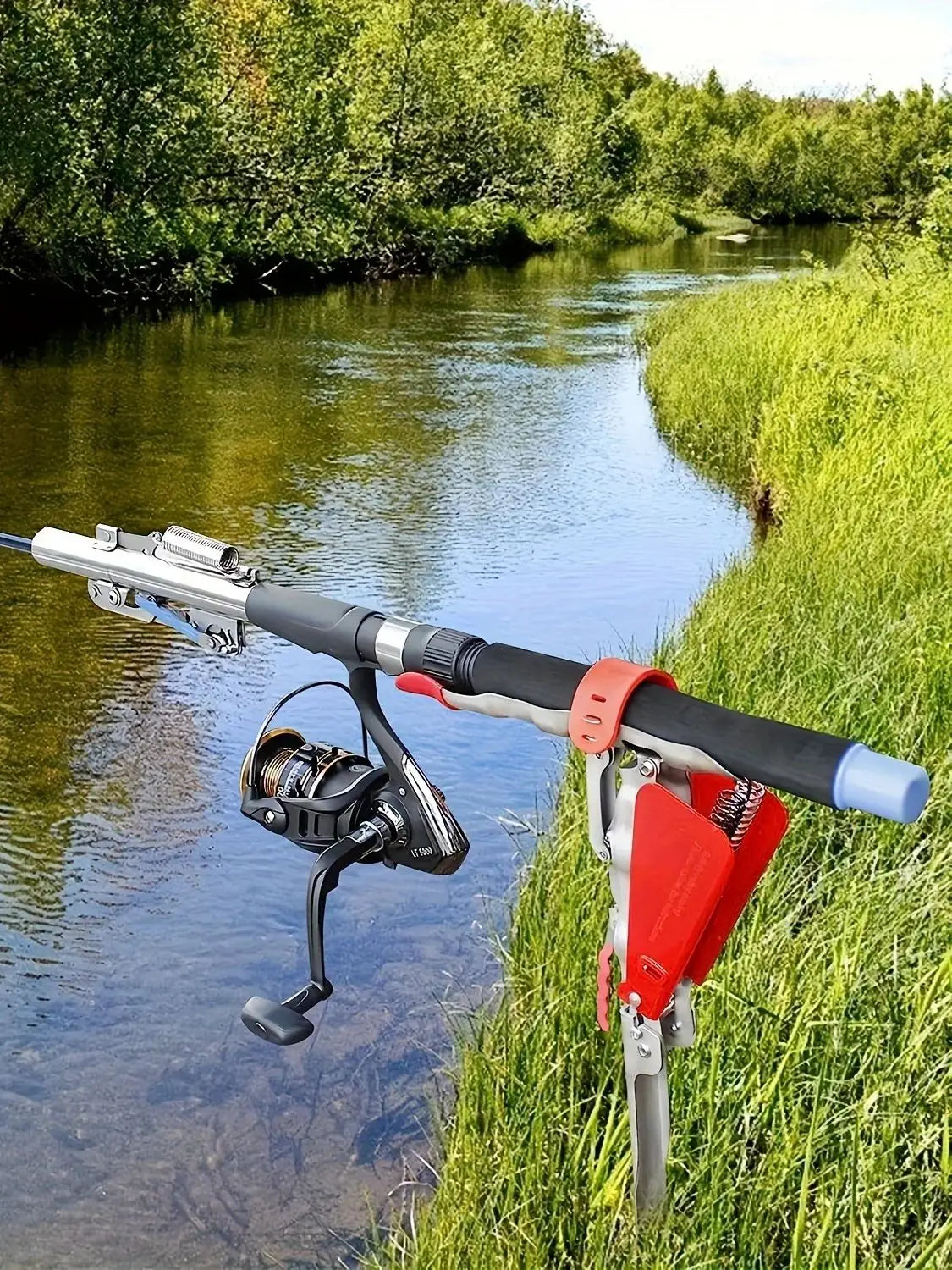 Automatic Spring Fishing Rod Holder 1 Pack