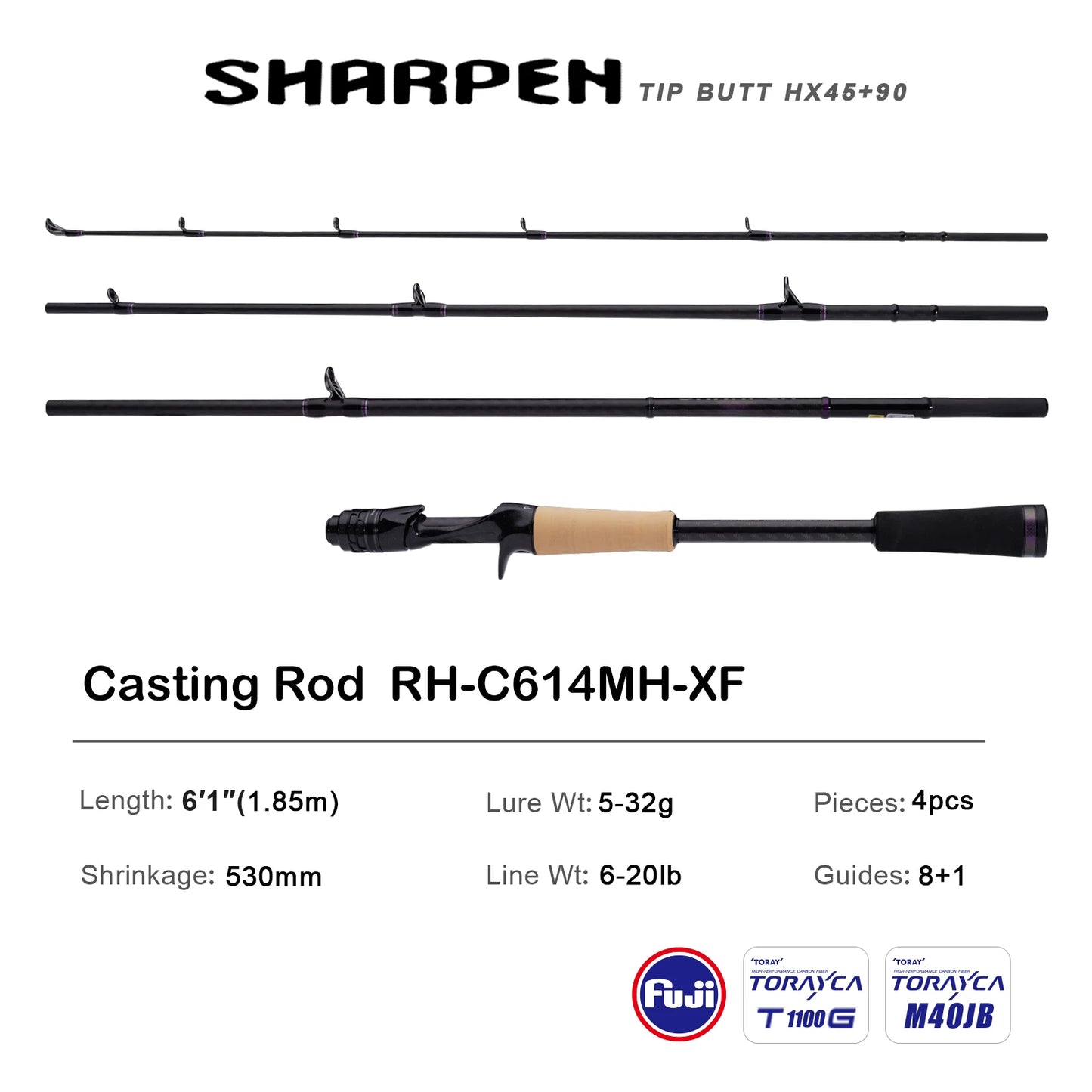 Soft Lure Spinning Rod