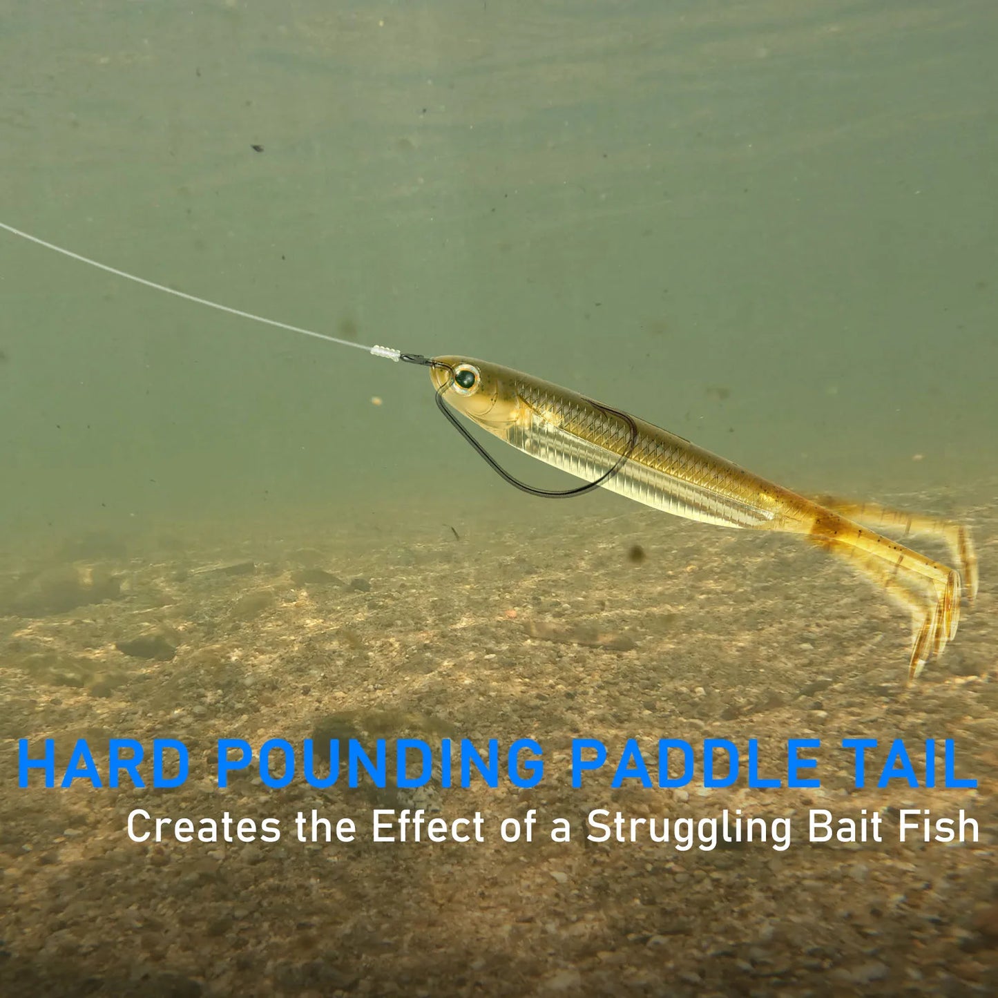 Soft Plastic Fishing Lures Paddle Tail Swimbaits