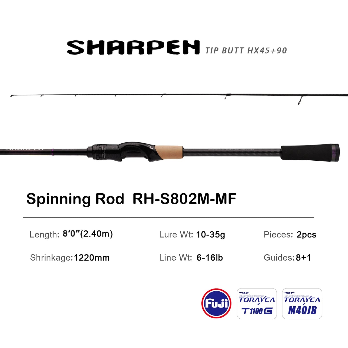 Soft Lure Spinning Rod